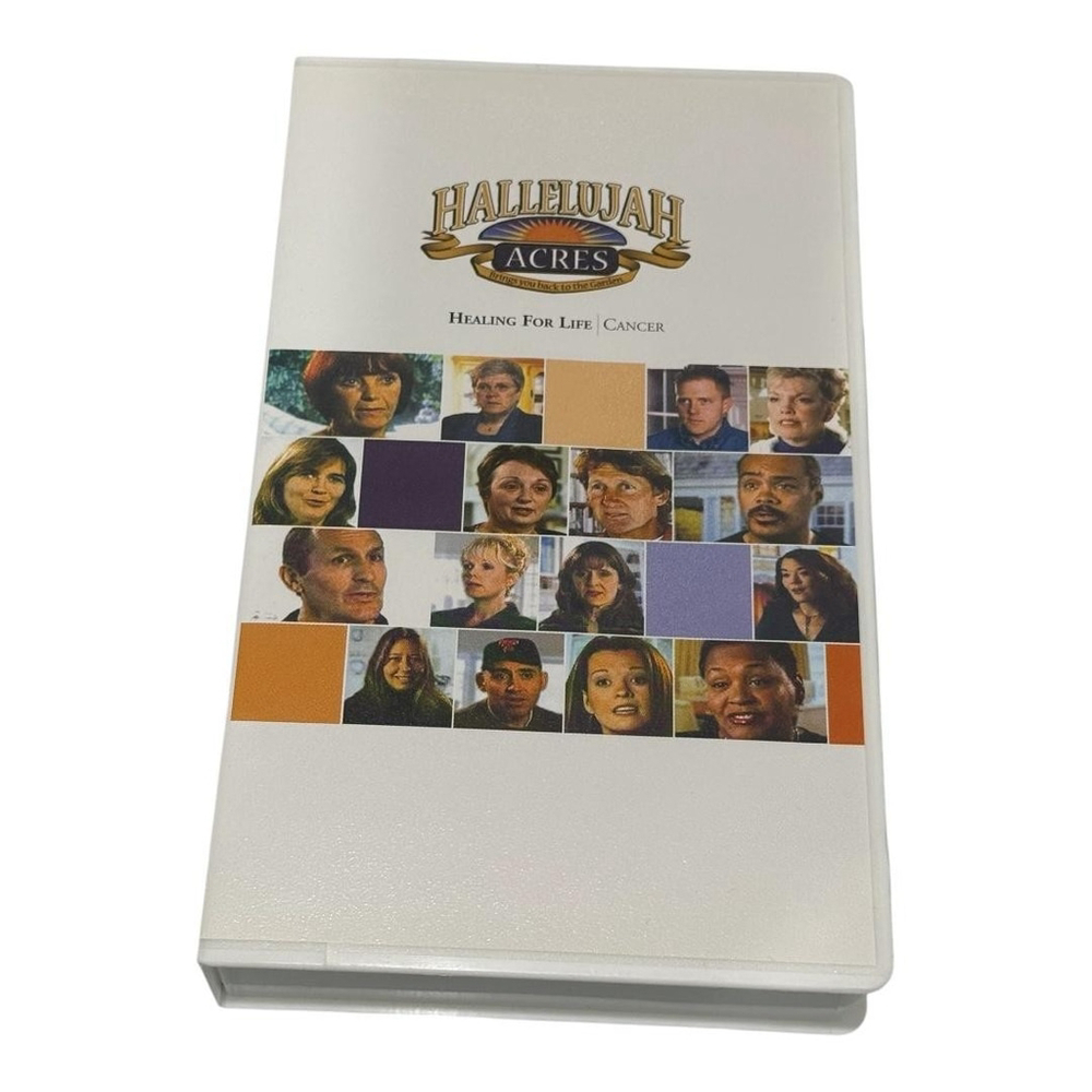 Vintage Hallelujah Acres Healing For Life Cancer VHS Tape 2004 Testimonial Video